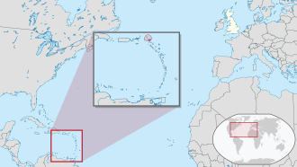 Location of Anguilla (red)