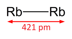 ball model of dirubidium