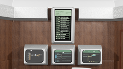 Close-up of the data Feed
