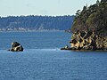 Northern End of Chuckanut Island Looking West Towards Portage Island