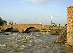 The old bridge on Hari River in 2006