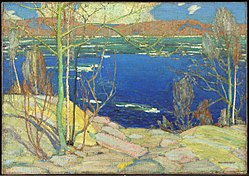 Spring Ice, Winter 1915–16. 72.0 × 102.3 cm. National Gallery of Canada, Ottawa