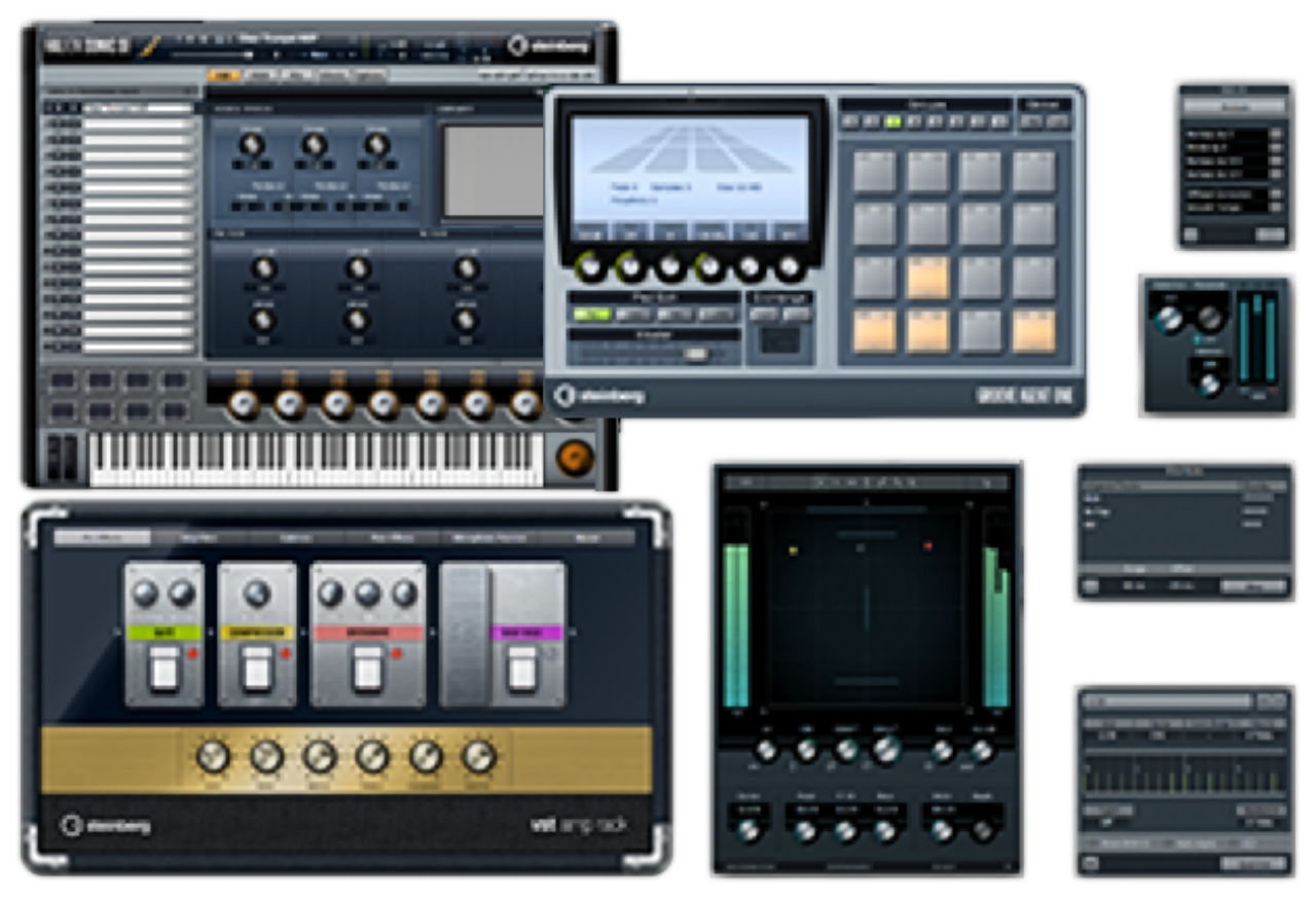 Cubase 6 feature - software instruments and software effects.svg