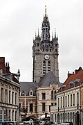 Detail of Douai's belfry
