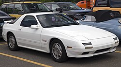 1989 Mazda RX-7 GTU (facelift)