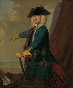 Gerrit Sichterman, by Cornelis Troost, 1725