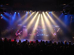 Arsis in 2010. Performing live in Denmark with founding members James Malone and Mike Van Dyne