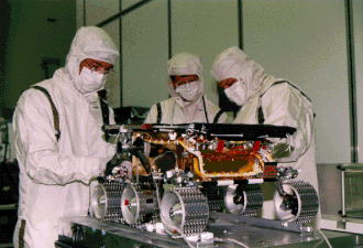 Sojourner in the production phase.