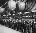 WAAF Barrage Balloon crews at RAF Cardington.