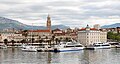 Tower bell seen from Port of Split