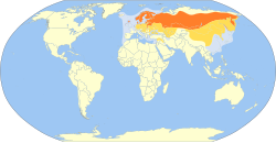 Map of range