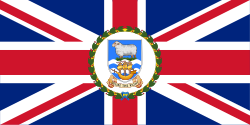 Standard of the governor of the Falkland Islands
