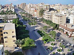 Tanta's city center, Elgeish street.