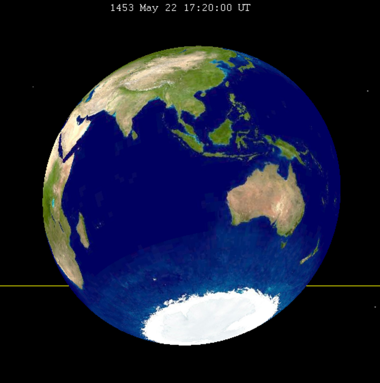 Lunar eclipse from moon-1453May22.png