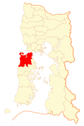 Map of Ancud commune in Los Lagos Region