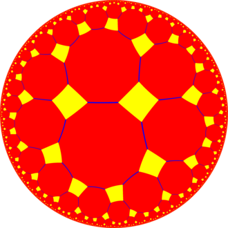 Truncated order-4 hexagonal tiling