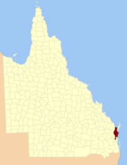 Location within Queensland