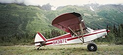 Bush plane Piper PA-18 Super Cub