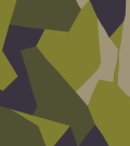 The M90 camouflage pattern, derived from the FOA-pattern for the 1990s.