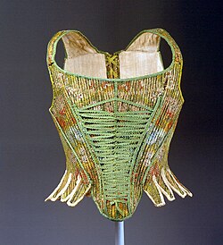 Late 1760s French corset