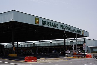 The Brisbane Markets within the suburb
