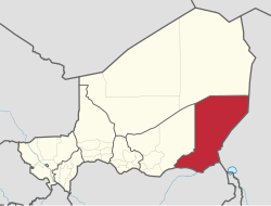 Location within Niger