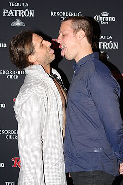 Peter Black and Murray Ruse at the Rolling Stone Awards