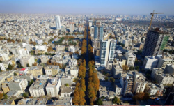 Kuhsangi Street in the city of Mashhad