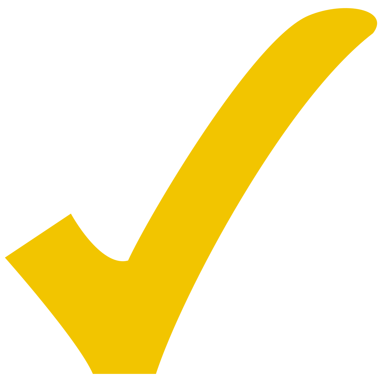 Gold check mark.svg