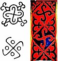 Avar folk swastika