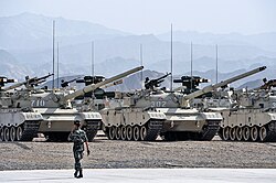 Type 88A tanks