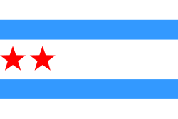 Mayor William Hale Thompson's proposed flag, 1928