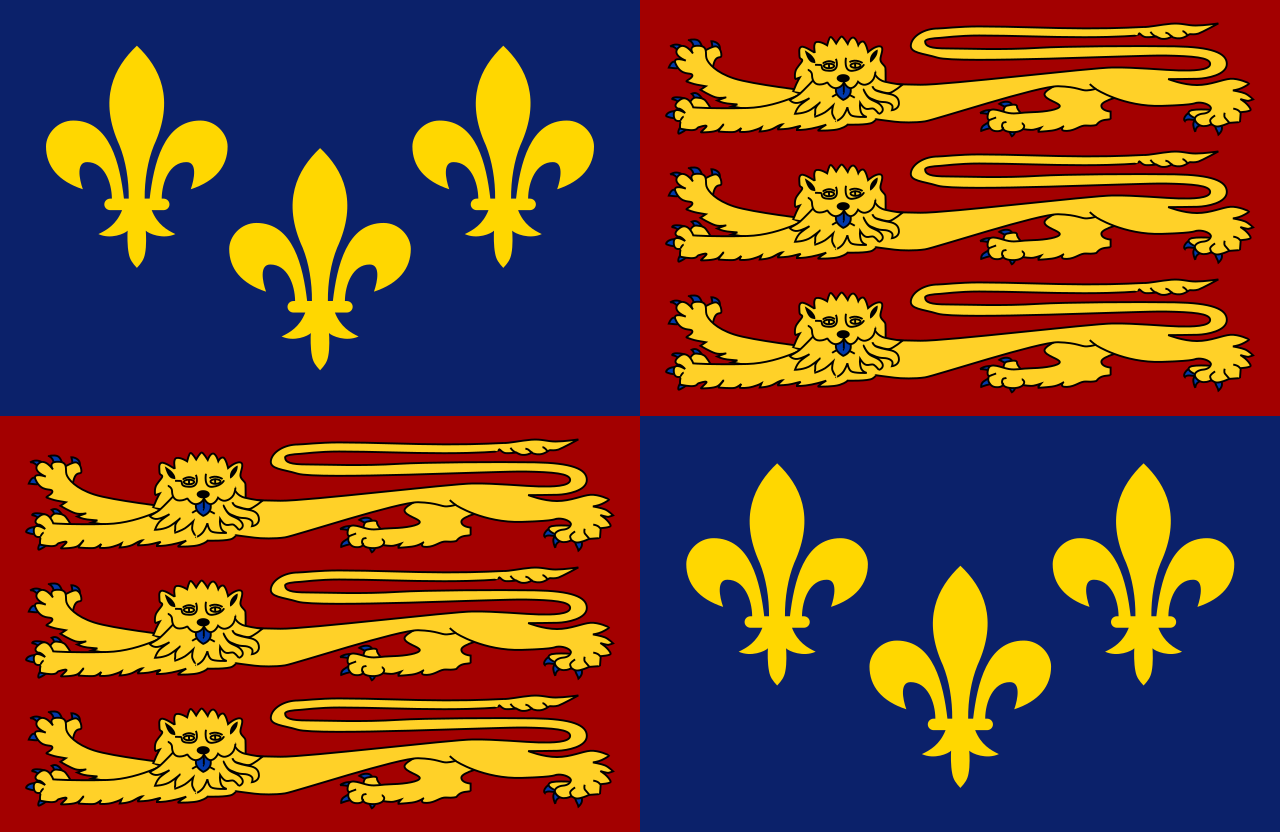 Royal standard of England (1406–1603).svg