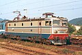 Electric locomotive in Romania
