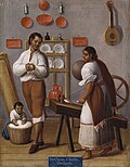 De Chino, e India. Genizara, c. 1775. Francisco Clapera