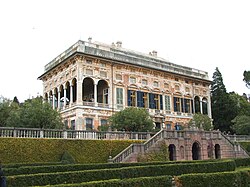 Villa Saluzzo Bombrini, called Il Paradiso ("Heaven"), one of the most renowned villas of Albaro