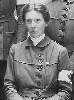 photograph of Flora Murray in 1914