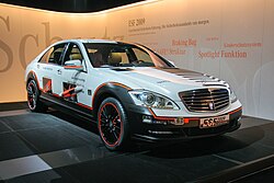 ESF 2009 Experimental Safety Vehicle based on Mercedes-Benz S 400 Hybrid (V221)
