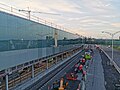 Station during construction (2020)