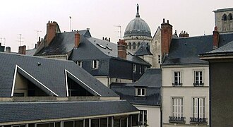 Slate roofs of Tours.