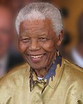 Nelson Mandela (LLB 1989[h]; Hon. DSc Econ 1996), Father of the Nation for South Africa