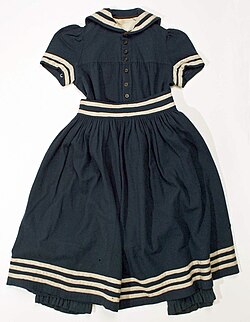 Bathing suit, c. 1885