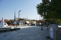 The central square of Evzonoi
