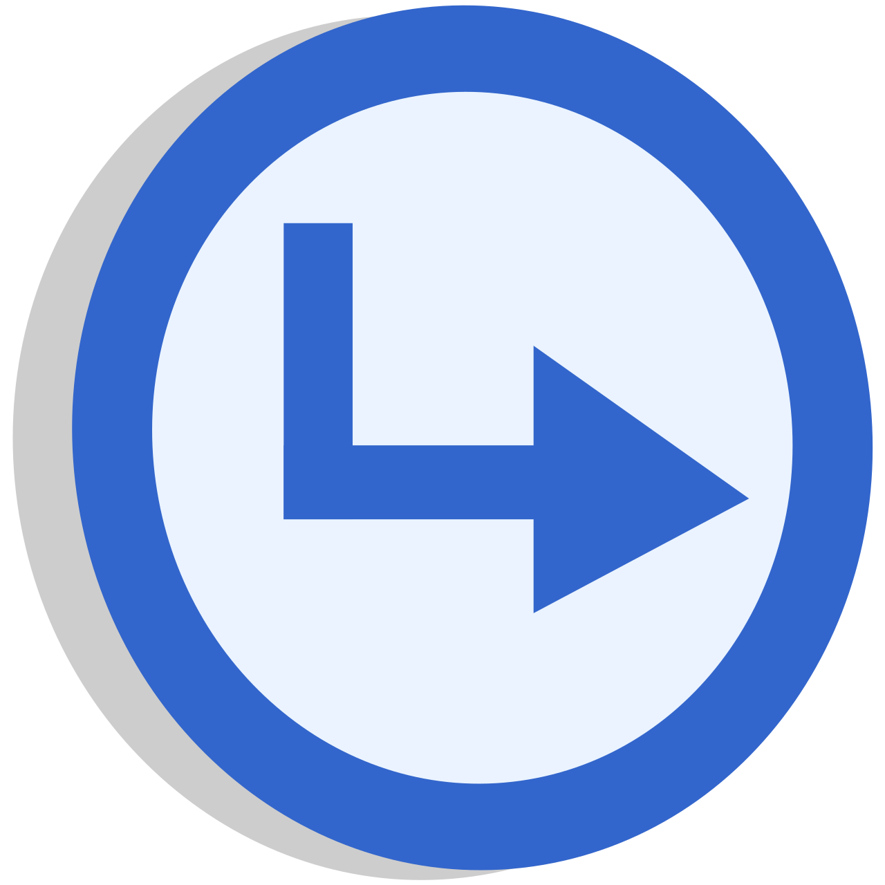 Symbol redirect blue.svg