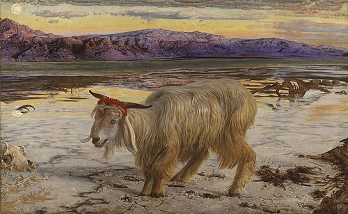 William Holman Hunt , The Scapegoat , 1854