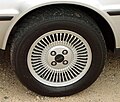 Wheel found on mid-1981 and later DeLorean