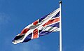 Scottish Union Flag. An unofficial variant used in the Kingdom of Scotland during the 17th century, following the Union of the Crowns in 1603.