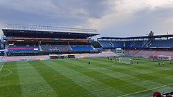 Generali Arena during pre-season event named Sparta Opening (August 2020)