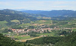 View of Bubbio