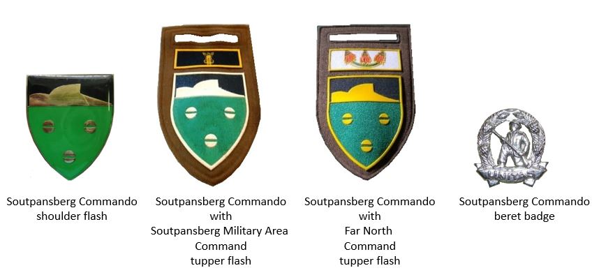 SADF era Soutpansberg Commando insignia